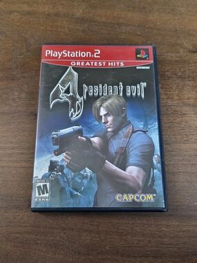 SONY PS2 Resident Evil 4 Greatest Hits Game CIB